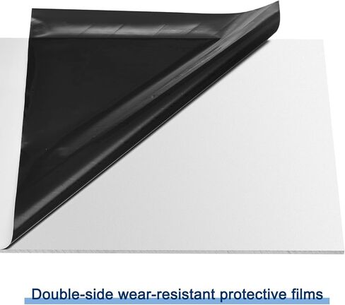 MECCANIXITY 6061 T6 Aluminum Sheet, 10 x 17 x 1/16 Inch Rectangle Heat-treatable Aluminum Sheet Flat Metal Plate Covered with Protective Film for Industrial, Crafting in Saudi Arabia