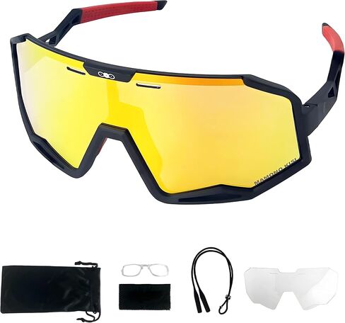 Cycling Glasses Outdoor Sunglasses MTB Men Women Sport Goggles UV400 Bike Bicycle Eyewear in Saudi Arabia