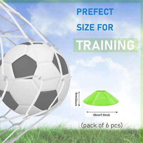 Soccer Training Equipment Solo Soccer Kick Trainer for Kids & Youth, Juggling Practice Equipment Soccer Stuff with Small Shin Guard&Shin Guard Sleeves Skills Improvement Gifts for Boys Girls in Kuwait