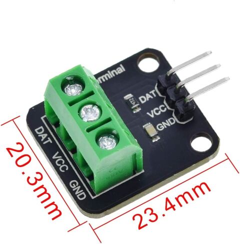 DS18B20 Temperature Sensor Module Kit with Waterproof Stainless Steel Probe for Raspberry Pi in Saudi Arabia