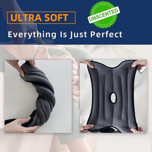 Knee Braces for knee Pain Heating Pad for Knee Microwavable 15.5 * 8.26"-Heat Wrap Compression for Joint Pain, Sports Injuries, Arthritis, Bursitis, Tendonitis-Adjustable knee hot pack wrap(Single) in Kuwait