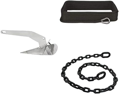 Extreme Max 3006.6699 BoatTector Stainless Steel Delta Anchor - 22 lbs. in Saudi Arabia