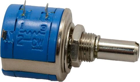 Jameco ValuePro 3540S-1-104L Precision Potentiometer 100K Ohm 2W Linear Wirewound 10-Turn Panel Mount Solder Lug in Kuwait