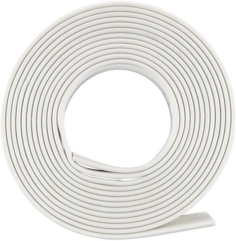 TOP-VIGOR 10mm(3/8 Inch) Heat Shrink Tubing 3.28FT 2:1 Ratio Adhesive-Lined Heat Shrink Tube, Heat Shrink Sleeving for Electrical Insulation Repairs, Wrap Cable, Wire Connectors, White in Kuwait