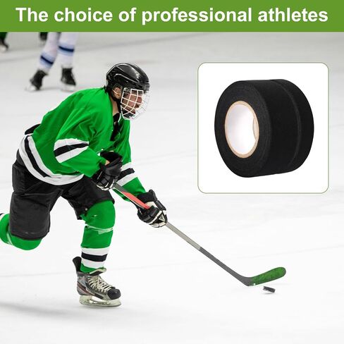 12pcs Lacrosse Stick Tapes, Cotton Tape Non-Precut Hockey Stick Grip Tapes Sweat-Absorbent Grip Tape for Golf Baseball Bats White Bar Cloth Tape in Saudi Arabia