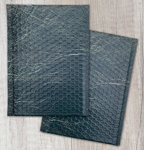 Great Papers! Bubble Mailer Shipping Envelope, Faux Leather Design, Self-Seal, for Small Business, Boutique, Gifts, Water Resistant 25 Pack (2022022) in Saudi Arabia
