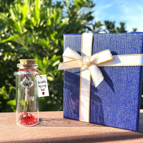 هدايا رومانسية لصديقتك - أنت تحمل مفتاح قلبي له وزوجها وزوجها، أحلى هدايا اليوم للذكرى السنوية لعيد الحب وعيد الميلاد in Kuwait