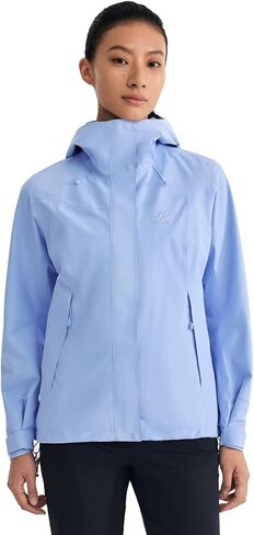 KAILAS Women's Windhunter Hardshell Jacket Hooded Waterproof Ultralight 2L FILTER-TEC Rain Jacket for Hiking Travel in Kuwait