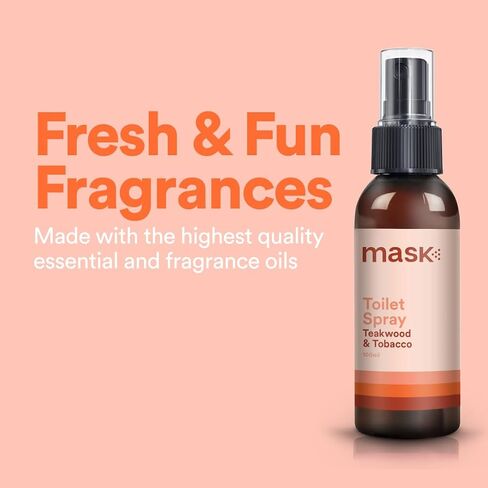 Mask Toilet Spray - Travel Size Bathroom Spray, Pack of 3, Odor Neutralizer Spray, Poop Spray Odor Eliminator, Bathroom Air Freshener, Bathroom Deodorizer - Champagne & Strawberries Scent, 10.2 Fl Oz in Saudi Arabia