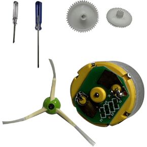 Side Brush Motor Module Side Brush Motor Gear Compatible for iRobot Roomba 5 6 7 8 9 Series E5 E6 i1 i2 i3 i4 i5 i6 i7 j7 S9 Robot Vacuum Cleaner