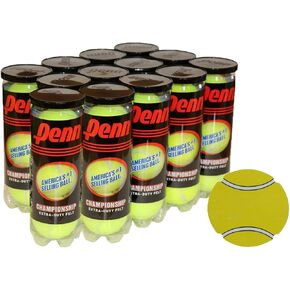 Penn Championship Extra Duty Tennis Balls- Acer's Dozen, 13 Cans (39 Balls) Bundle with Exclusive Tennis Ball Magnet