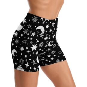 Yoga Shorts High Waisted Tummy Control Biker Shorts for Womens Athletic Running Workout Gym Tennis Shorts
