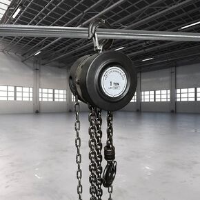 Hand Chain Hoist, 4400 lbs 2 Ton Heavy Duty Chain Hoist 10ft Chain Fall Chain Lift with 2 Chain Hooks for Lifting Good in Transport & Workshop
