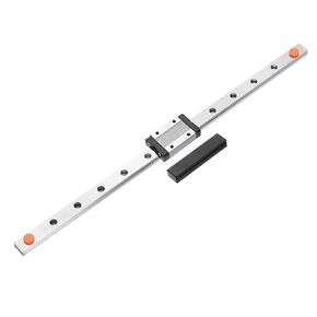 uxcell MGN12 330mm Linear Guide Rail with MGN12H Sliding Carriage Block Bearing Steel and Plastic Mini MGN12 Linear Guide for DIY 3D Printers and CNC Machine, Black