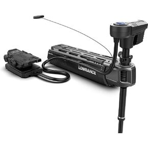 Lowrance Ghost - Freshwater Trolling Motor, Ultra Quiet, Bow Mount, 97/120 lbs Thrust with Configurable Foot Pedal