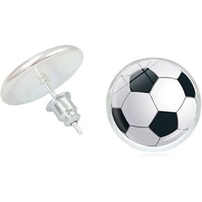 Baseball Stud Earrings for Women Baseball Sport Jewelry Hypoallergenic Baseball Basketball Football Sport Stud Team Mom Baseball Gift