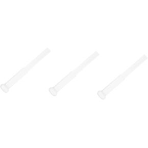 Abaodam 2pcs Singing Bowl Mallet Clear Acrylic Striker Mallet Crystal Singing Bowl Rod Sound Bowl Stick Meditation Striker