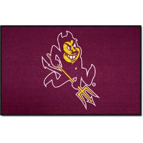 FANMATS - 1402 NCAA Arizona State University Sun Devils Nylon Face Starter Rug 19"x30"