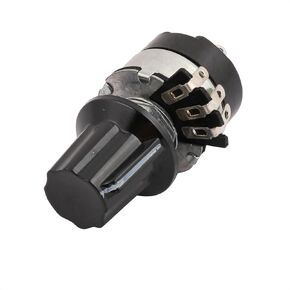 uxcell® Potentiometer Sliding Adjustable Resistor with Switch Function 470K