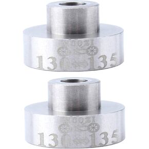 Milisten 2pcs 130 135 Rear Hub Adapter Bike Rear Hub Conversion Caps Bike Driver Rear Hub Conversion Caps Rear