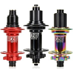 BestParts KOOZER XM390 Boost MTB المحور الأمامي 32 فتحة 32H 72HD سبيكة 7075 فرامل قرصية عالية القوة 15x110 مم من خلال المحور الأسود لـ SHIMANO 8-11s in Saudi Arabia