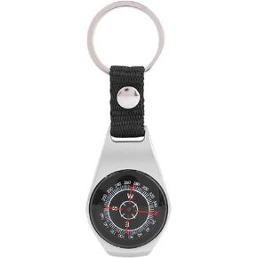 Kompass Karabiner,Barber Shop Pencil,Finish Hiking Pocket Compass, Zinc Alloy Professional Handheld Compass for Outdoor Cam Motoring Boating Backpacking Mountaineering Sports