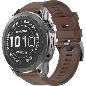 ISABAKE Compatible with Fenix 7X Band 26mm Easy-fit Soft Silicone Watch Band Replacement for Fenix 6X/Fenix 5X/Fenix 5X Plus/Fenix 3/Fenix 6X Pro