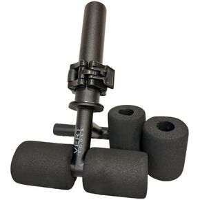 Vert Bar- Premium Tib Bar TIbialis Trainer- Professional Tibialis Bar for Knees Over Toes ATG Exercises-Extra Padding for Any Foot Size and Additional Comfort-Professional Grade
