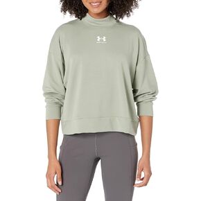 Under Armour Women's Rival Terry Mock Neck Crew