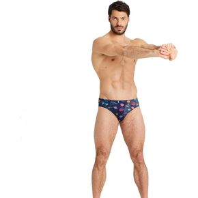 ARENA Men's Swim Briefs for Competitive Swimming and Training Practice Drew Kibler Collection