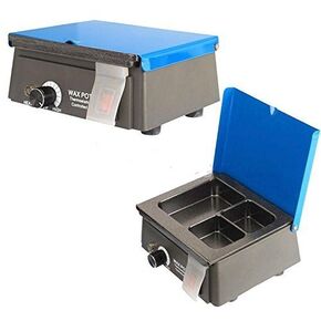 Lab 3 Well Wax Heater Wax Heating Analog Dipping Pot Melting Melter 110V (US Stock)