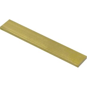 Brass Flat Bar Stock 3/16"(.1875") x 1" x 6" C360 Extruded Rectangle Metal - 1pc