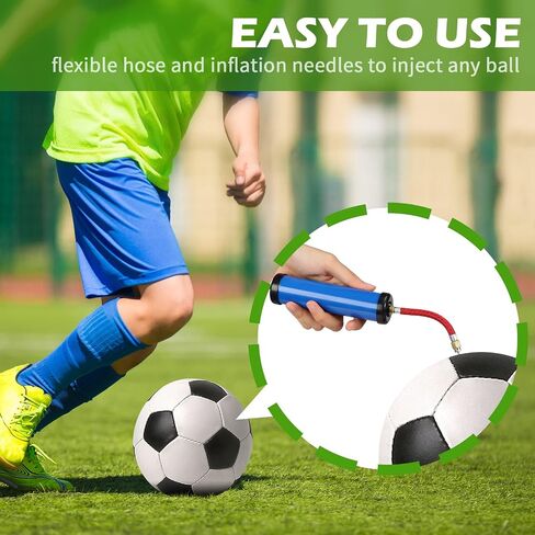 Chumia 8 Sets Ball Pumps Air Pump Bulk for Balls with Needle, Nozzle, Extension Hose Sports Ball Tool for Soccer Basketball Football Volleyball in Saudi Arabia