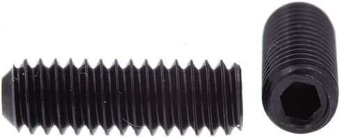 Prime-Line 9182666 Socket Set Screws, #8-32 X 1/2 in, Black Oxide Coated Steel (25 Pack) in Saudi Arabia