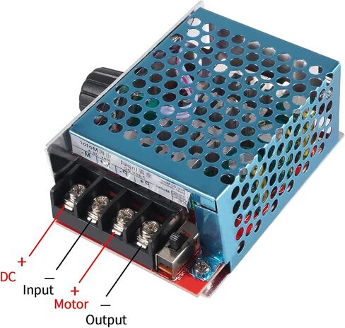 2Pcs DC 7-70V PWM Motor Speed Controller 30A Switch Control Adjustable 12V 24V 36V 48V PWM Motor Speed Regulator with 2Pcs 30A Amp Fuse in Saudi Arabia