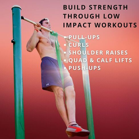 Pull Up Assist Bands Set of 3 by Functional Fitness. Heavy Duty Resistance and Assistance Training Bands in Saudi Arabia