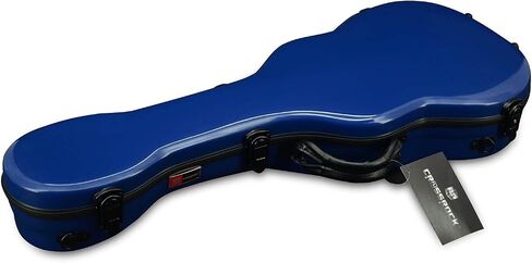 Crossrock 100% Purity Fiberglass Black Baritone Ukulele Case-15mm Thick Padded (CRF1020BUBK) in Saudi Arabia