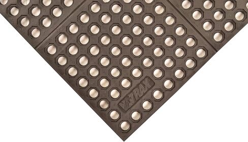 حصيرة NoTrax T56 Ultra Mat Max المطاطية الآمنة/التعب، للمناطق الرطبة أو الدهنية، عرض 3 بوصات × طول 3 بوصات × سمك 3/4 بوصة، أحمر in Kuwait