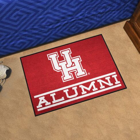 FANMATS 32965 NCAA - University of Houston Starter Mat Accent Rug - 19in. x 30in. Alumni Starter Mat| Sports Fan Home Decor Rug and Tailgating Mat in Saudi Arabia