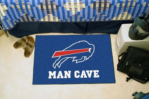 FANMATS 14377 NFL - Tampa Bay Buccaneers Man Cave Starter Mat Accent Rug - 19in. x 30in. | Sports Fan Home Decor Rug and Tailgating Mat in Saudi Arabia