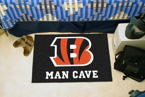 FANMATS 14377 NFL - Tampa Bay Buccaneers Man Cave Starter Mat Accent Rug - 19in. x 30in. | Sports Fan Home Decor Rug and Tailgating Mat in Saudi Arabia