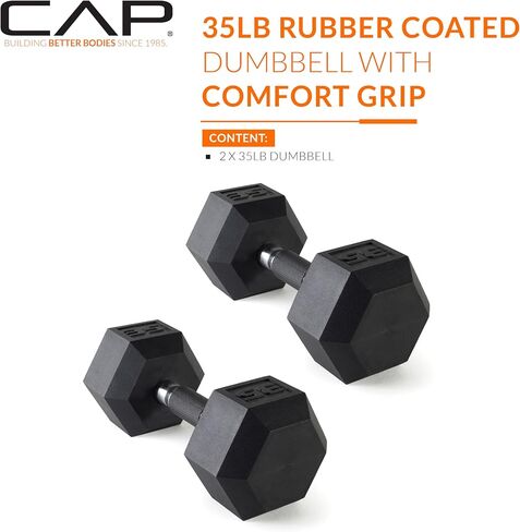 CAP Barbell Padded Grip Hex Dumbbell in Saudi Arabia