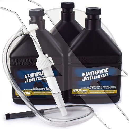 Evinrude ETEC Johnson OMC HPF Pro Gearcase Lube and Pump Kit Outboard Sterndrive in Kuwait
