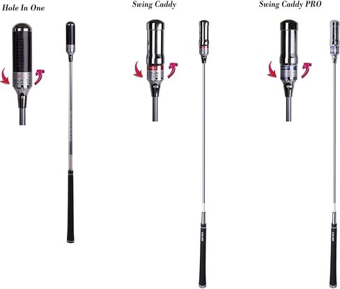 Hole in One: Golf Swing Trainer PATENTED for Distance, Rhythm, Tempo, Accuracy & Warmup in Saudi Arabia