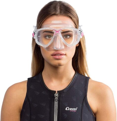 Adult Small Inner Volume Mask for Scuba, Snorkeling | Marea Made in Italy by Cressi: Quality Since 1946 in Saudi Arabia