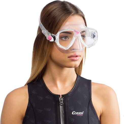 Adult Small Inner Volume Mask for Scuba, Snorkeling | Marea Made in Italy by Cressi: Quality Since 1946 in Saudi Arabia