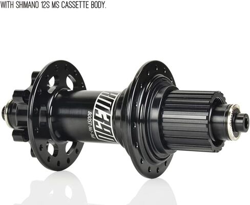 BestParts KOOZER XM390 Boost MTB المحور الأمامي 32 فتحة 32H 72HD سبيكة 7075 فرامل قرصية عالية القوة 15x110 مم من خلال المحور الأسود لـ SHIMANO 8-11s in Saudi Arabia