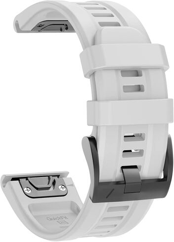 ISABAKE Compatible with Fenix 7X Band 26mm Easy-fit Soft Silicone Watch Band Replacement for Fenix 6X/Fenix 5X/Fenix 5X Plus/Fenix 3/Fenix 6X Pro in Saudi Arabia