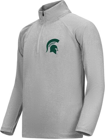 Little King NCAA Youth Boys 1/4 Zip Pullover Wind Shirt-100% Polyester-Sizes YS YM YL YXL in Saudi Arabia