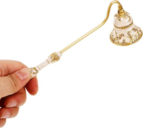 Alipis Candle Snuffer طفاية شموع مطلية، طفاية شموع عتيقة، شمعة مريحة، ملحق لإخماد شمعة إطفاء اللهب الفتيل in Kuwait